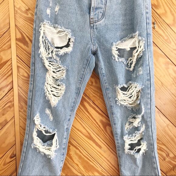 Lioness The New Rules Distressed High Waist Jean - Picture 4 of 8